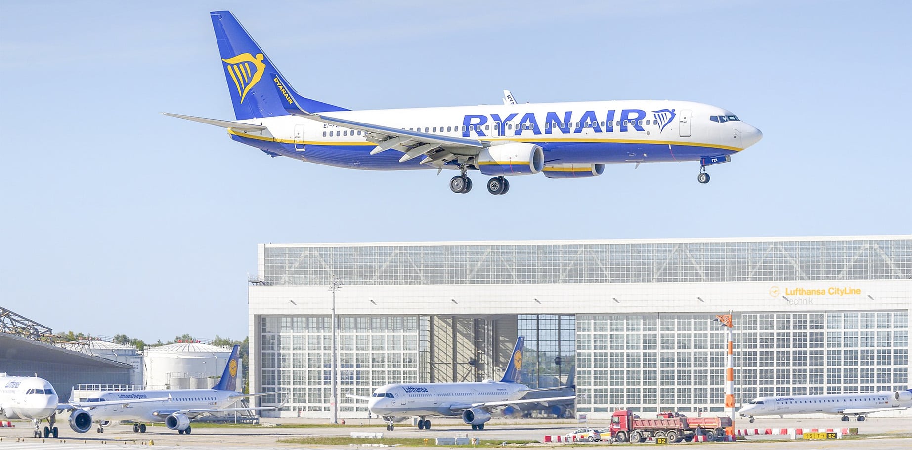 accedez au camping en avion