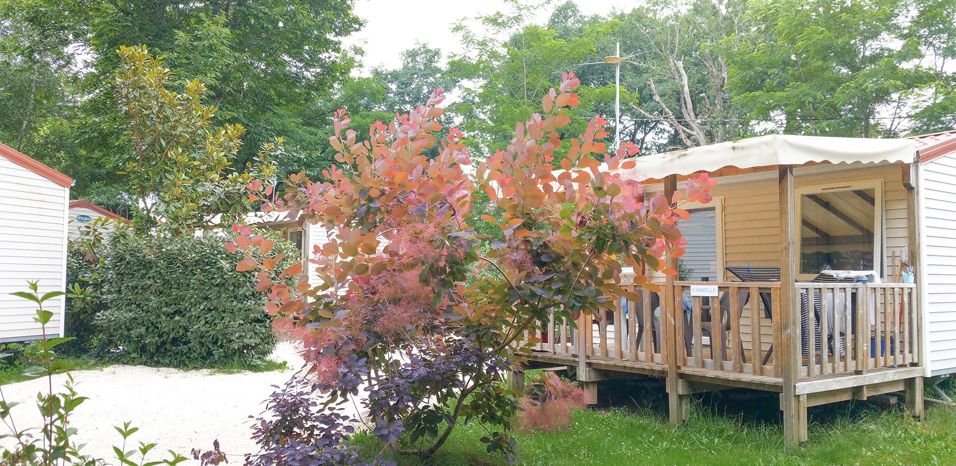 mobil home chalet 1 chambre