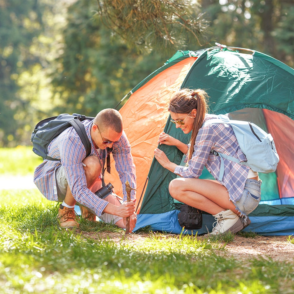 nos emplacements pour tente et caravaning dans les landes