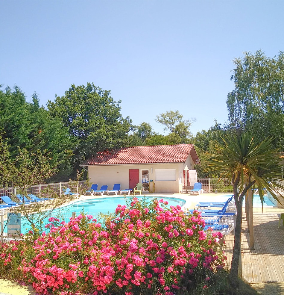 notre piscine chauffee dans les landes