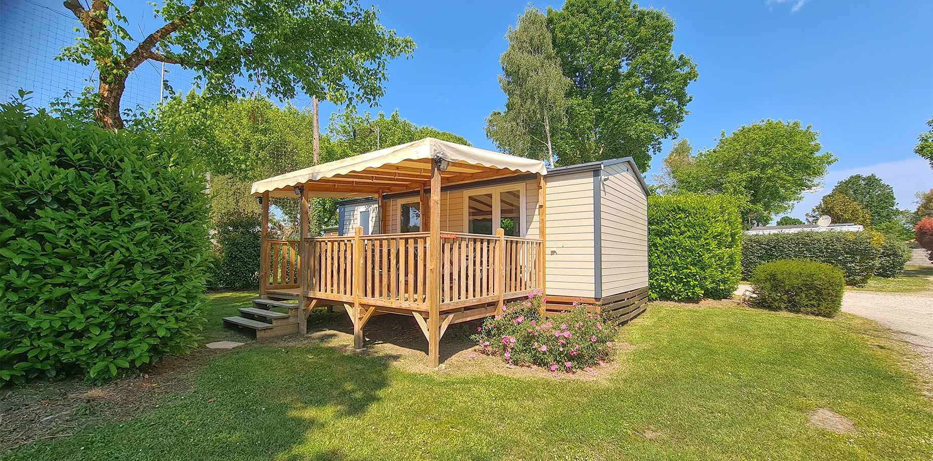 mobil home 2 chambres climatisation